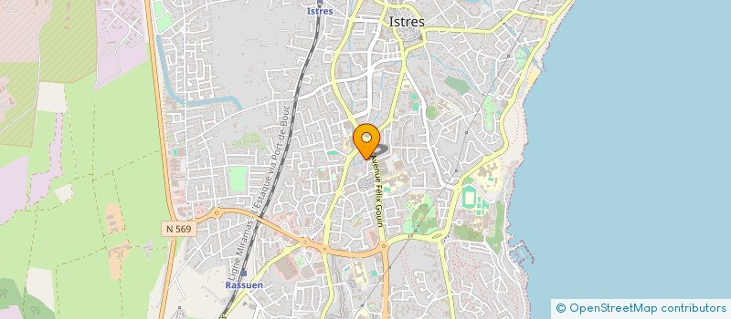 localisation de l'entreprise SOCIETE CIVILE IMMOBILIERE ORION  ISTRES