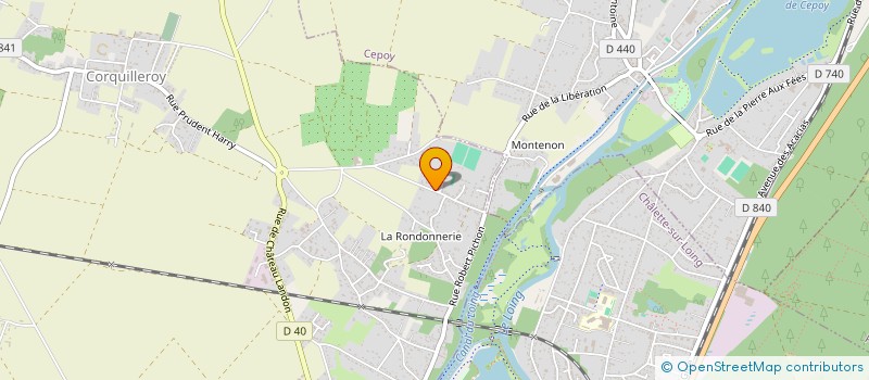 localisation de l'entreprise SOCIETE CIVILE IMMOBILIERE ORLANEVA  CORQUILLEROY