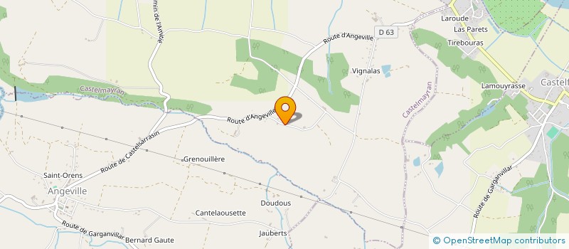 localisation de l'entreprise SOCIETE CIVILE IMMOBILIERE ORPHEOLIA  CASTELMAYRAN