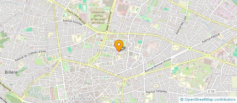 localisation de l'entreprise SOCIETE CIVILE IMMOBILIERE ORSYL à PAU