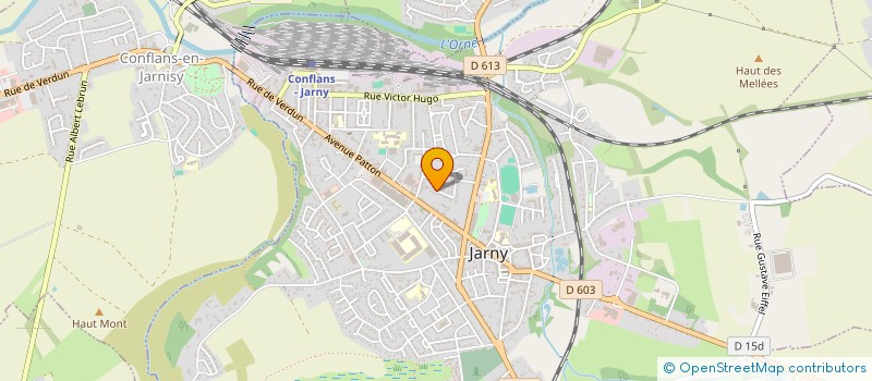 localisation de l'entreprise SOCIETE CIVILE IMMOBILIERE ORTIS  JARNY