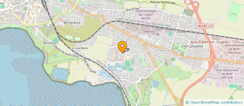 localisation de l'entreprise SOCIETE CIVILE IMMOBILIERE OVAL ET PAR ABREVIATION S.C.I. OVAL  AYTRE