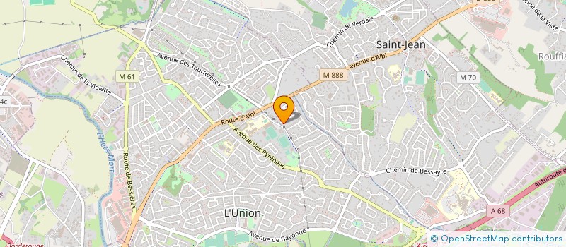 localisation de l'entreprise SOCIETE CIVILE IMMOBILIERE OXY à L'UNION