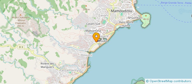 localisation de l'entreprise SOCIETE CIVILE IMMOBILIERE OZA à MAMOUDZOU