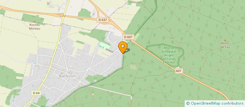 localisation de l'entreprise SOCIETE CIVILE IMMOBILIERE P.A.S.T.A.D.  BARBIZON