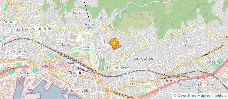 localisation de l'entreprise SOCIETE CIVILE IMMOBILIERE P.C.M  TOULON