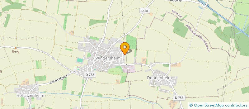 localisation de l'entreprise SOCIETE CIVILE IMMOBILIERE P.F.A  WINGERSHEIM LES QUATRE BANS