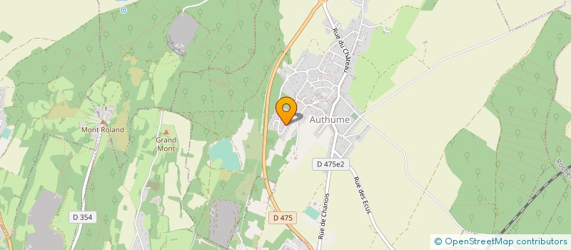 localisation de l'entreprise SOCIETE CIVILE IMMOBILIERE P2M INVEST  AUTHUME