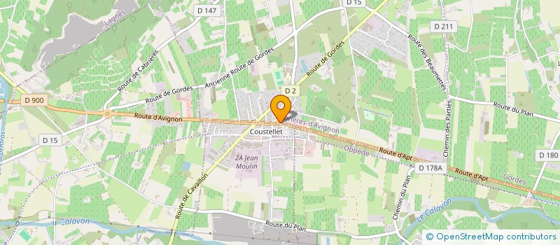 localisation de l'entreprise SOCIETE CIVILE IMMOBILIERE PACO  CABRIERES-D'AVIGNON