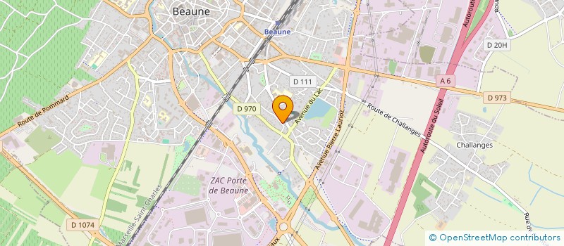 localisation de l'entreprise SOCIETE CIVILE IMMOBILIERE PADOPI à BEAUNE