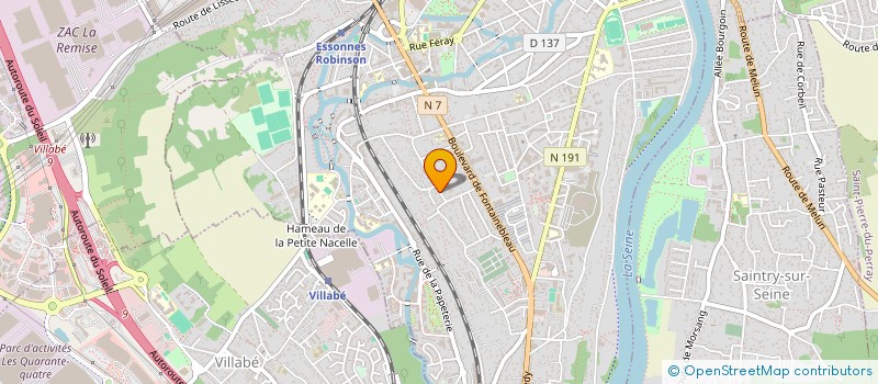 localisation de l'entreprise SOCIETE CIVILE IMMOBILIERE PAJA à CORBEIL-ESSONNES