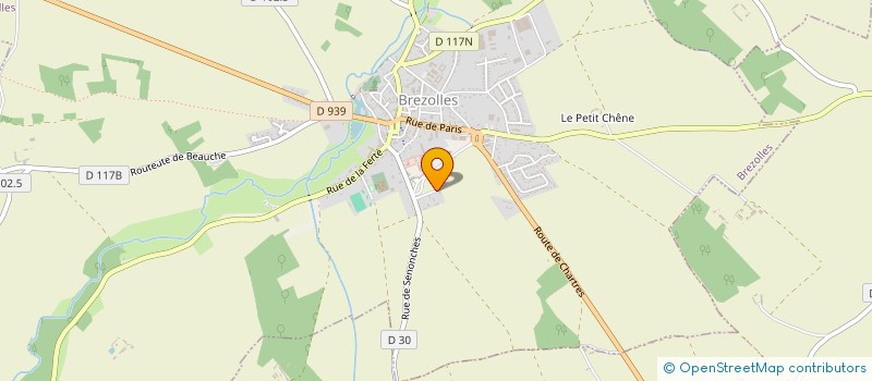 localisation de l'entreprise SOCIETE CIVILE IMMOBILIERE PALACE à BREZOLLES