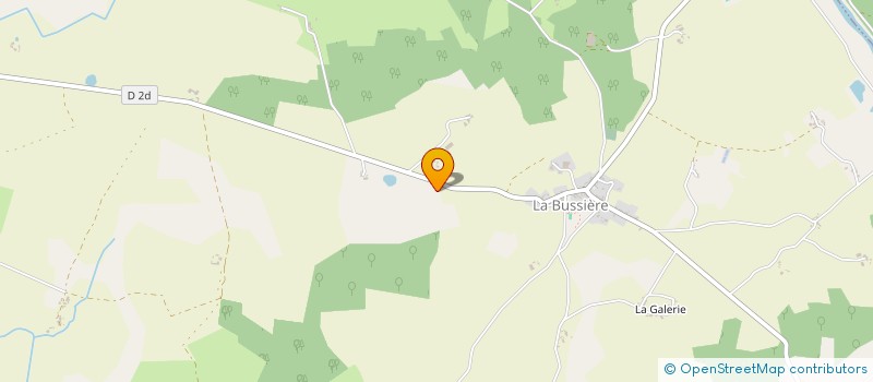 localisation de l'entreprise SOCIETE CIVILE IMMOBILIERE PALACE HOSSEGOR, SCI PALACE HOSSEGOR  LA BUSSIERE