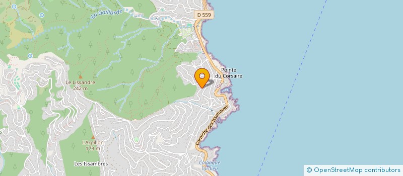 localisation de l'entreprise SOCIETE CIVILE IMMOBILIERE PALMEROSE PROPERTIES  ROQUEBRUNE-SUR-ARGENS