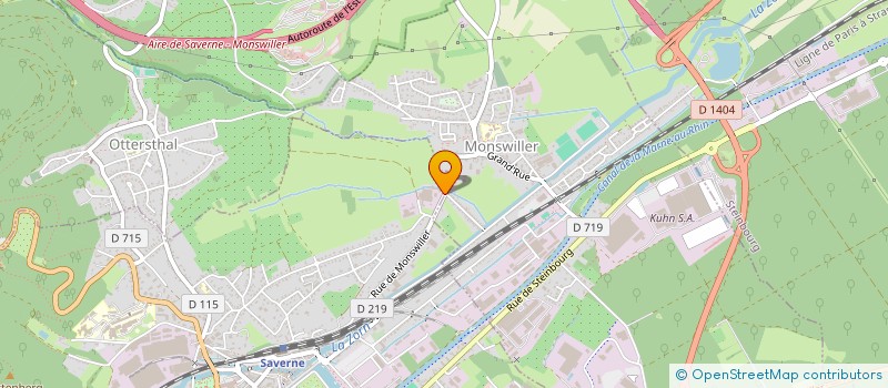 localisation de l'entreprise SOCIETE CIVILE IMMOBILIERE PANELI  SAVERNE