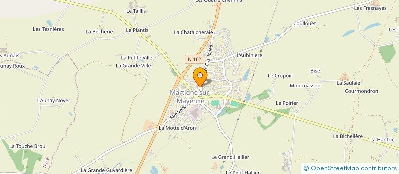 localisation de l'entreprise SOCIETE CIVILE IMMOBILIERE PANTIN  MARTIGNE-SUR-MAYENNE