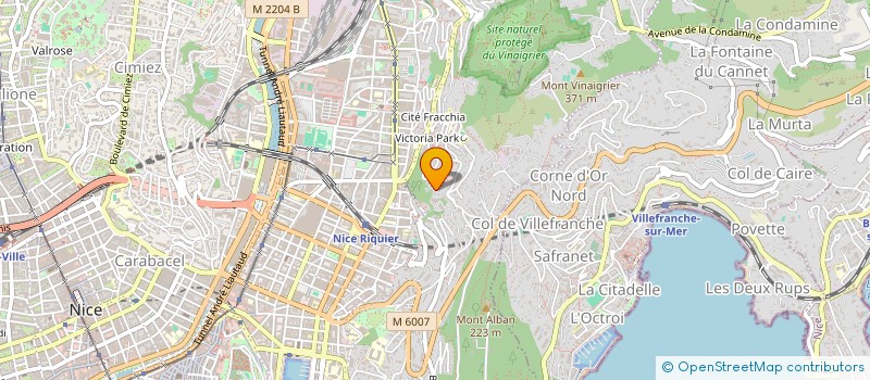 localisation de l'entreprise SOCIETE CIVILE IMMOBILIERE PAR Y SER PAR ABREVIATION SCI PAR Y SER à NICE