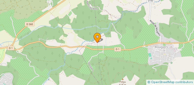 localisation de l'entreprise SOCIETE CIVILE IMMOBILIERE PARABOLE  ROUGIERS