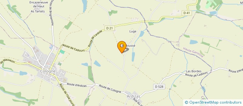 localisation de l'entreprise SOCIETE CIVILE IMMOBILIERE PARADIS  ENCAUSSE