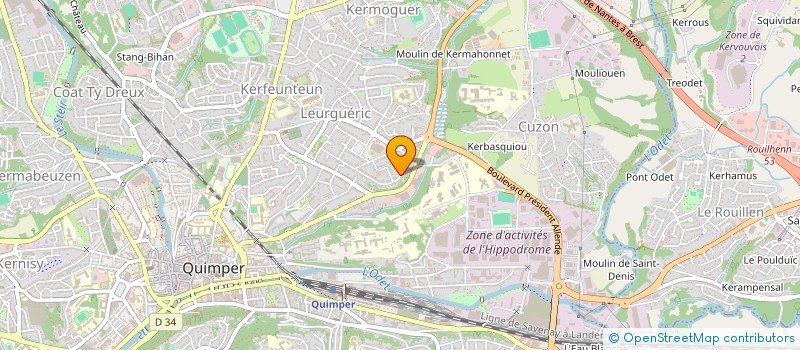 localisation de l'entreprise SOCIETE CIVILE IMMOBILIERE PARATY  SAINT-NAZAIRE