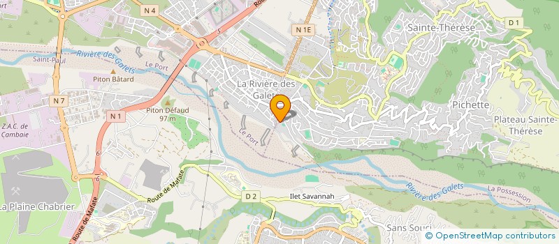 localisation de l'entreprise SOCIETE CIVILE IMMOBILIERE PARKION à LA POSSESSION