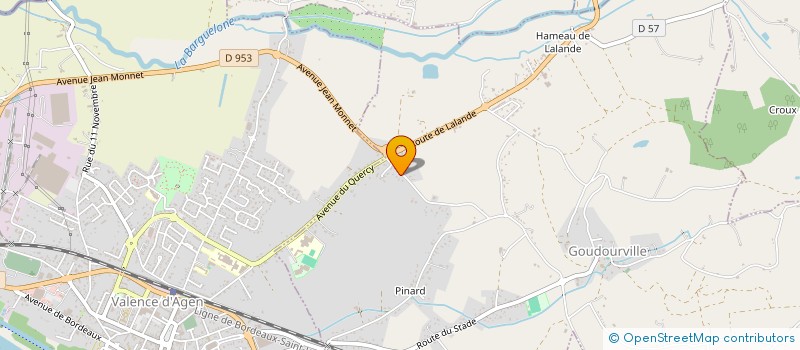 localisation de l'entreprise SOCIETE CIVILE IMMOBILIERE PAS-DEL-RIOU  GOUDOURVILLE