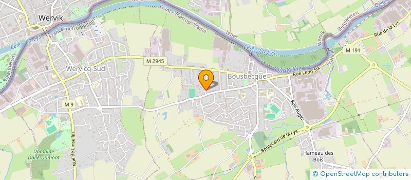 localisation de l'entreprise SOCIETE CIVILE IMMOBILIERE PASCOL OU PAR ABREVIATION SCI PASCOL  BOUSBECQUE