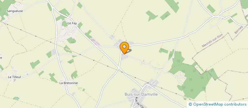 localisation de l'entreprise SOCIETE CIVILE IMMOBILIERE PASFLO  MESNILS-SUR-ITON