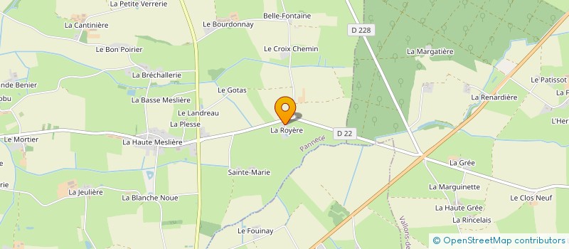 localisation de l'entreprise SOCIETE CIVILE IMMOBILIERE PASSY  PANNECE