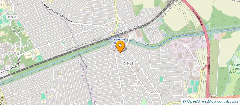 localisation de l'entreprise SOCIETE CIVILE IMMOBILIERE PATMAS  VILLEPARISIS