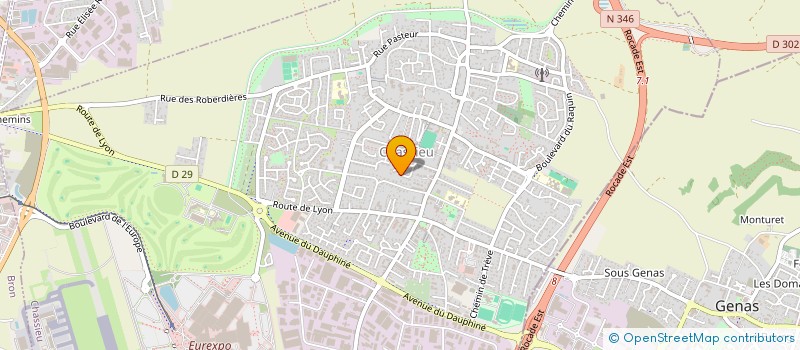 localisation de l'entreprise SOCIETE CIVILE IMMOBILIERE PATPHIL  CHASSIEU