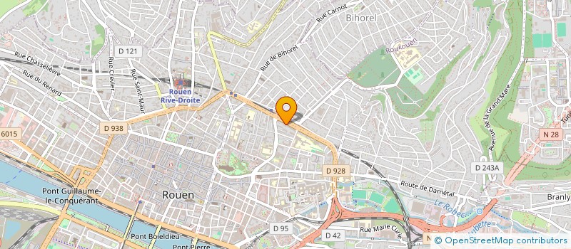 localisation de l'entreprise SOCIETE CIVILE IMMOBILIERE PATTON à ROUEN