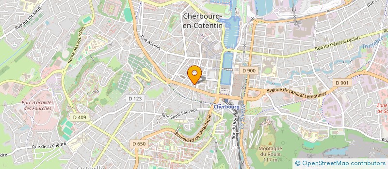 localisation de l'entreprise SOCIETE CIVILE IMMOBILIERE PAUL TALLUAU à CHERBOURG-EN-COTENTIN