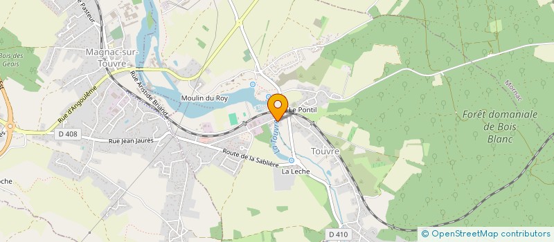 localisation de l'entreprise SOCIETE CIVILE IMMOBILIERE PB2M  TOUVRE