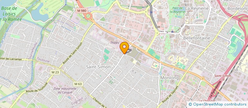 localisation de l'entreprise SOCIETE CIVILE IMMOBILIERE PBIG à TOULOUSE