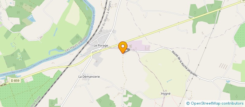 localisation de l'entreprise SOCIETE CIVILE IMMOBILIERE PCDC  ETRICHE