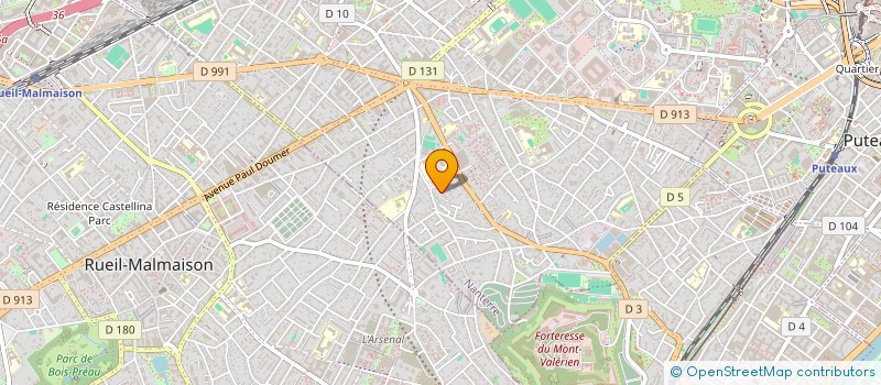 localisation de l'entreprise SOCIETE CIVILE IMMOBILIERE PE-MC2E  NANTERRE