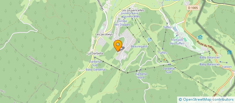 localisation de l'entreprise SOCIETE CIVILE IMMOBILIERE PEGASE  PREMANON