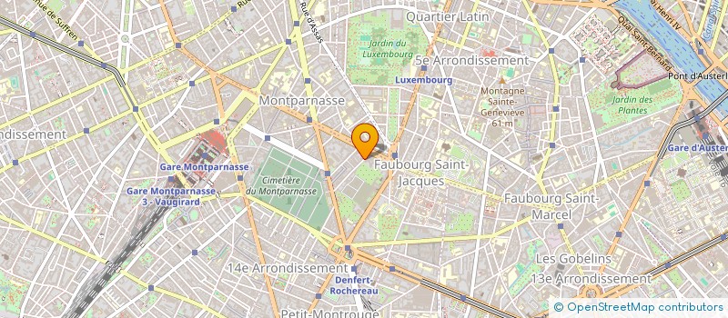 localisation de l'entreprise SOCIETE CIVILE IMMOBILIERE PELLEPORT-ORFILA à PARIS