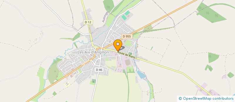 localisation de l'entreprise SOCIETE CIVILE IMMOBILIERE  PERRIOT VAUDIAU  LES AIX-D'ANGILLON