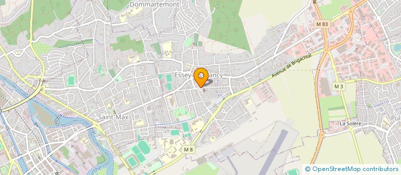 localisation de l'entreprise SOCIETE CIVILE IMMOBILIERE PERROCHAUD PAR ABREVIATION SCI PERROCHAUD LSCJ  ESSEY-LES-NANCY