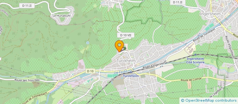 localisation de l'entreprise SOCIETE CIVILE IMMOBILIERE PERSPECTIVE  TURCKHEIM