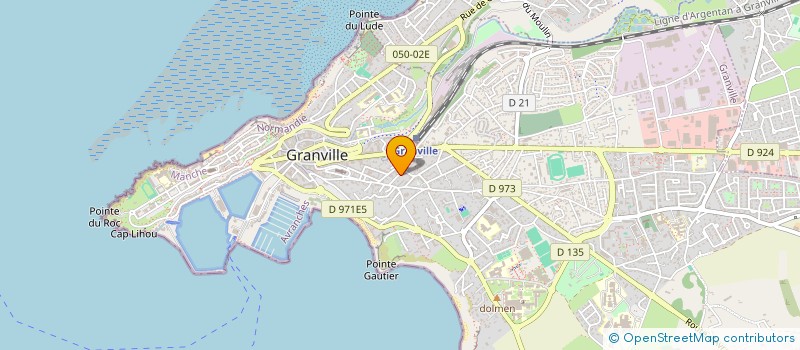 localisation de l'entreprise SOCIETE CIVILE IMMOBILIERE PERUCHE à GRANVILLE