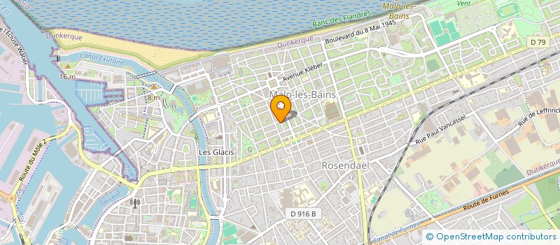 localisation de l'entreprise SOCIETE CIVILE IMMOBILIERE PESZEK-FAVAREL à DUNKERQUE