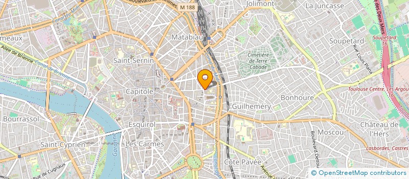localisation de l'entreprise SOCIETE CIVILE IMMOBILIERE PETIT CHEROUX à TOULOUSE