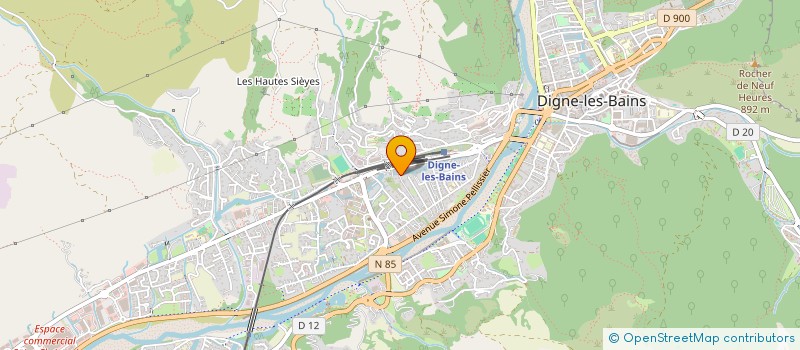 localisation de l'entreprise SOCIETE CIVILE IMMOBILIERE PETIT LOU à DIGNE-LES-BAINS