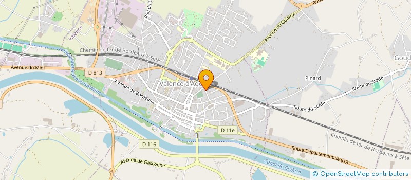 localisation de l'entreprise SOCIETE CIVILE IMMOBILIERE PETIT VALENCE à VALENCE