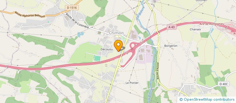 localisation de l'entreprise SOCIETE CIVILE IMMOBILIERE PHASELIS  CHIMILIN