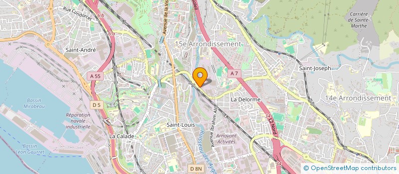 localisation de l'entreprise SOCIETE CIVILE IMMOBILIERE PHENIX à MARSEILLE