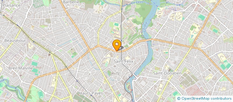 localisation de l'entreprise SOCIETE CIVILE IMMOBILIERE PHENIX ET PAR ABREVIATION SCI PHENIX à NANTES
